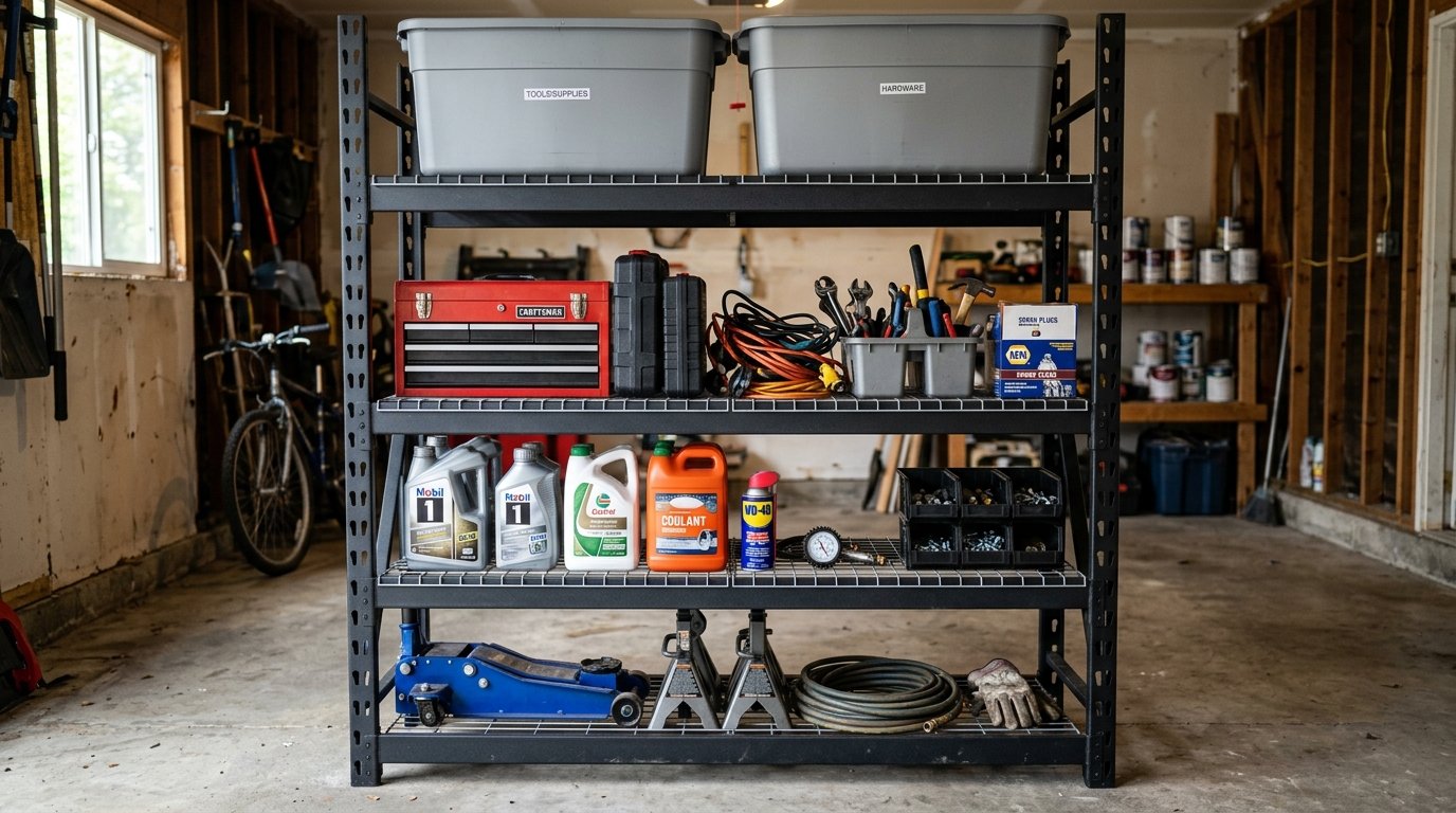 Heavy Duty Rack for Garage: Sizing, Specs & Safety Guide