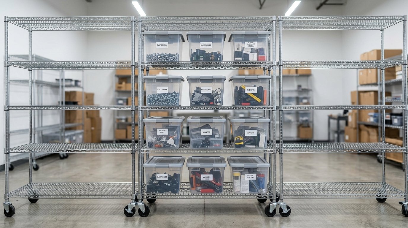 Wire Shelving Racks: Sizing, Weight Limits & Safety Guide