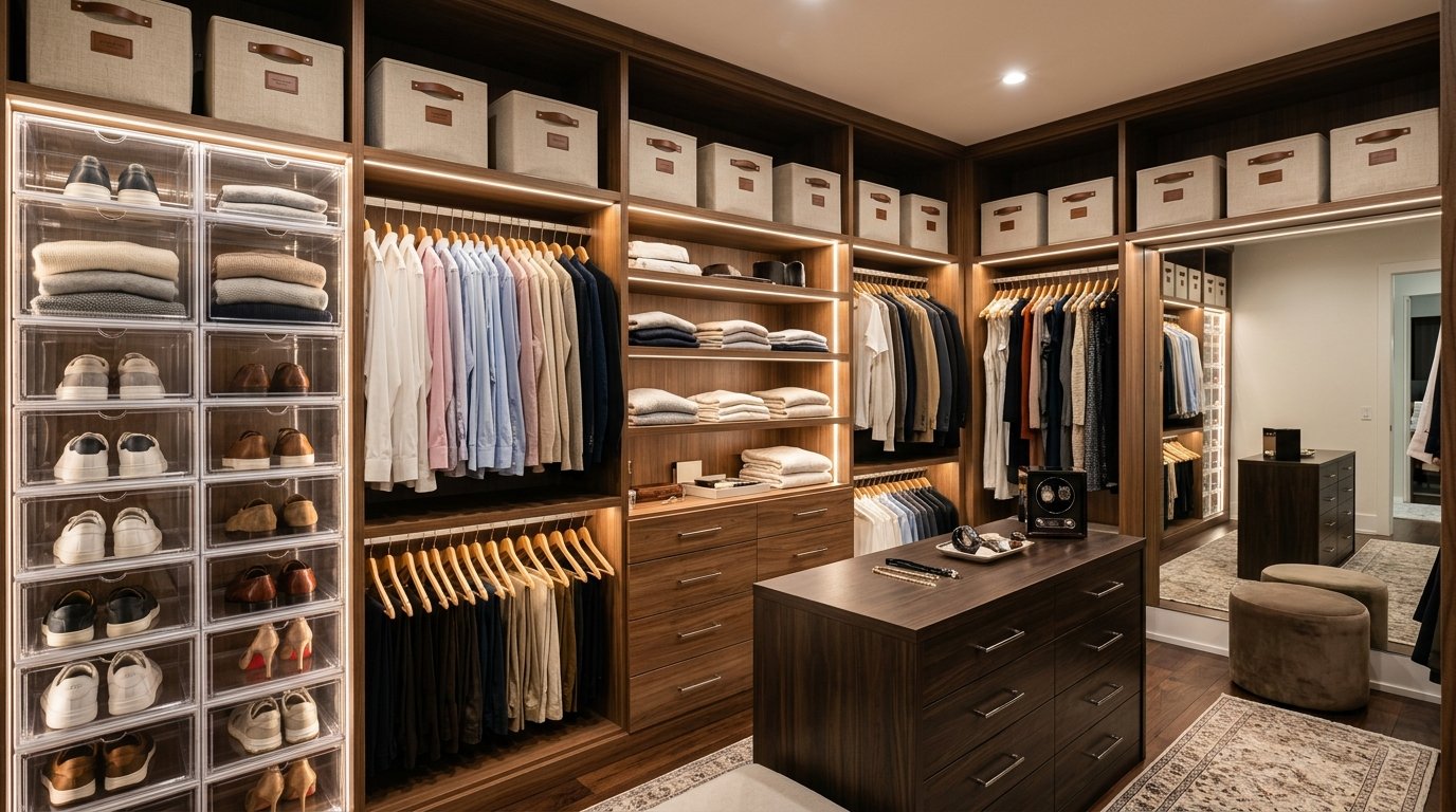 Closet Storage Bins: Sizing, Materials & Shelf Depth Guide