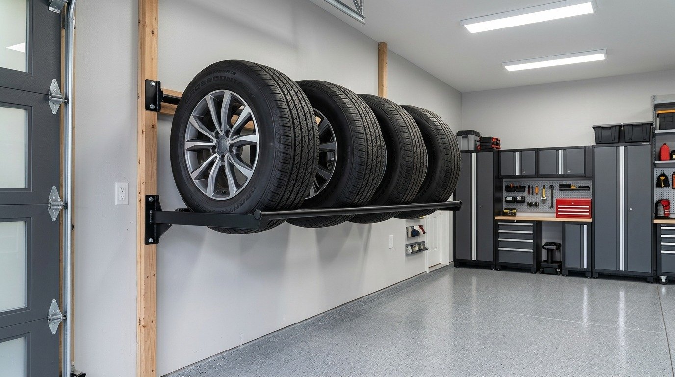 Tire Storage Rack: Sizing, Weight Limits & Mounting Guide