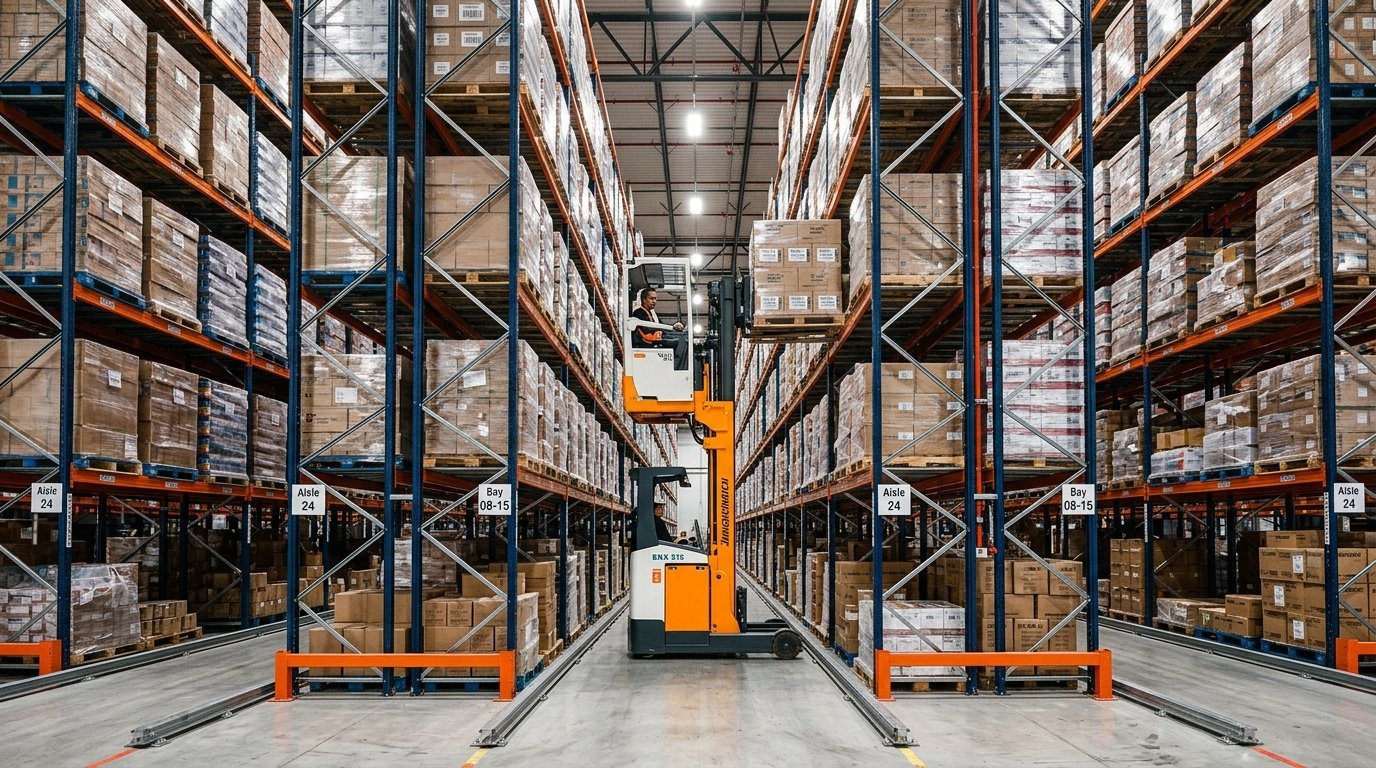 Very Narrow Aisle Racking System: VNA Layout and Sizing Guide